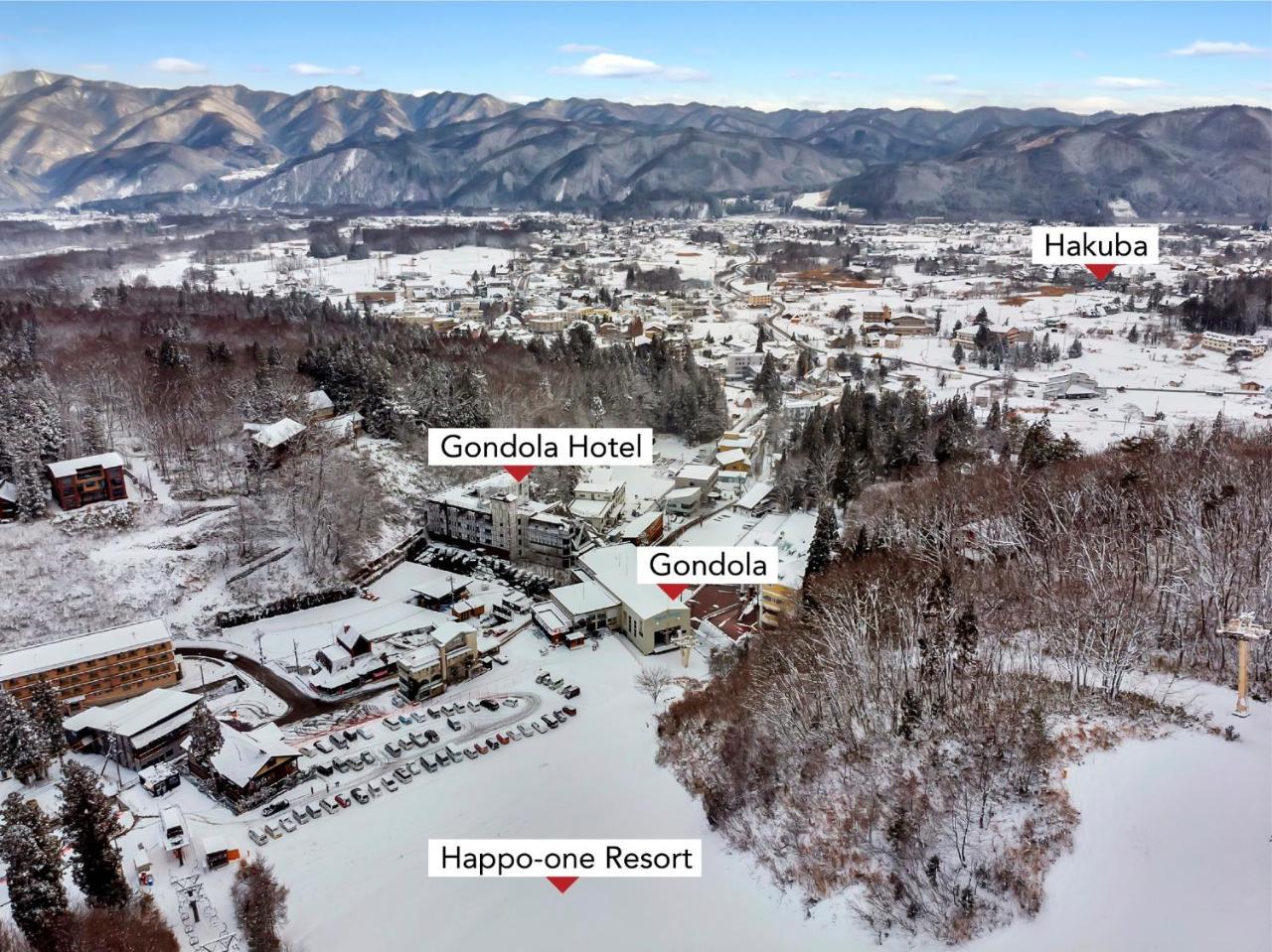 Hakuba Gondola Hotel Extérieur photo